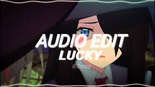 Lucky Twice  Lucky Im so Lucky Lucky Audio Edit Slowed Reverb [upl. by Ahsropal]