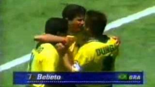 Bebeto  World Cup 94 Brazil vs USA  Oitavas de Final [upl. by Coltson37]