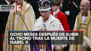 Carlos III es coronado en una histórica ceremonia en Londres [upl. by Annairdua]