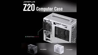 JONSBO Z20 Orange Black MATX ATX Chassis 20L Detachable Handle Case 163mm Air Cooled Graphics Card [upl. by Calan274]