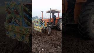 quotLive Farming Tractor Preparing Land for Wheat Cultivationquot [upl. by Atilem]