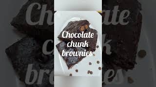 Chocolate Chunks Brownies  Fudge Brownies  Fudge Brownies without butter [upl. by Ycinuq]