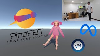 Two Device Tracking  VR Full Body Tracking Tutorial For Standalone Quest amp PCVR  PinoFBT [upl. by Loraine46]