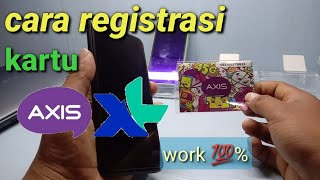 Registrasi Kartu Perdana Axis [upl. by Fiorenze]