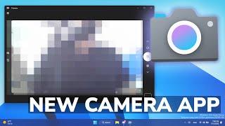 New Camera App in Windows 11 How to Install [upl. by Anielram146]