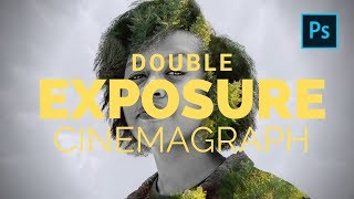 Double Exposure Cinemagraph  Photoshop Tutorial [upl. by Lorrayne]