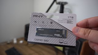 PNY M2 NVMe SSD Review  1TB CS2140 [upl. by Martina288]