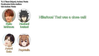 ENG Sub Shield Hero Audio Commentary W Kaito Ishikawa amp Asami Seto [upl. by Bor]