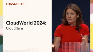 Cloudflare and Oracle Build a Better Internet with OCI Oracle CloudWorld 2024 [upl. by Tnarb]