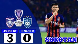 JOHOR DT vs ULSAN HD  FULL MATCH  AFC CHAMPIONS 2024  LIVE JDT  JDT LIVE [upl. by Reh]