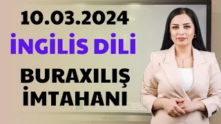 10032024Buraxılış imtahanı sualları İngilis dili sualları Almaz Şirani 0505379187 [upl. by Anaejer773]