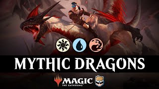 ☀️AMAZING💧JESKAI DRAGONS🔥Mythic Standard MTG Arena [upl. by Patman]