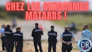 EN VISITE CHEZ LES GENDARMES MOTARDS [upl. by Kerge217]