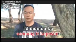 MOGIHUM KOPOSION KIRATI  KARAOKE [upl. by Soulier]