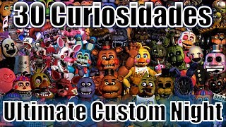 30 Curiosidades Ultimate Custom Night  Five Nights At Freddys 7 [upl. by Laeira]