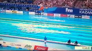 KAZAN 2015 finale 1500 sl Gregorio Paltrinieri ORO [upl. by Tnaryb272]