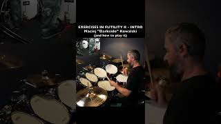 MGLA  EXERCISES IN FUTILITY II  DRUMS  Darkside  How to play it [upl. by Ashien]