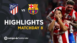 Resumen de Atlético de Madrid vs FC Barcelona 20 [upl. by Thomasin]