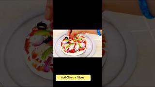 Double Cheese PizzaQuick Pizza recipePizza recipeVeg cheesy pizzaHomemade Pizzashortsvegrecipe [upl. by Fallon]