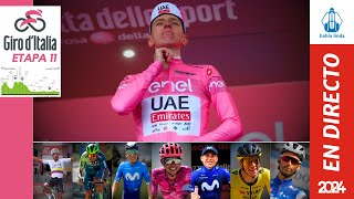 🚴🏼GIRO DE ITALIA 2024 En Vivo Etapa 11 🟢 [upl. by Quintus]