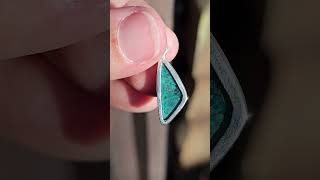 Pendentif en Dioptase D2 [upl. by Riffle]