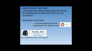 Automated oxygen titration during COPD hospitalization – Video abstract 112820 [upl. by Urien]