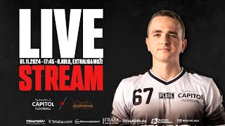 LIVESTREAM  TEMPISH CAPITOL Floorball Club vs Snipers Bratislava Ex muži 8 kolo [upl. by Ancelin354]