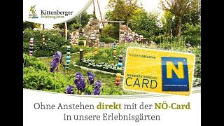 Mit der NÖCard in die Kittenberger Erlebnisgärten [upl. by Yazbak]