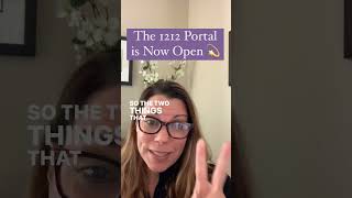 🌟 The 1212 Portal is now open ✨ 2 Things to Access this rare and Divine Energy to Manifest [upl. by Nilac]