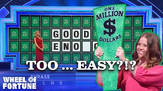 Carolines Bonus Round  S41  Wheel of Fortune [upl. by Leisam777]