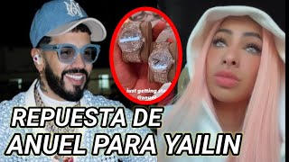 Anuel le responde a Yailin por lo dicho el el live de hoy y las historias que publicó [upl. by Aicelf]