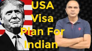 USA VISA PLAN FOR INDIANB1B2F1F2H1BH4 कुल खर्च क्या होगा Best RouteUSA VISA [upl. by Stolzer38]