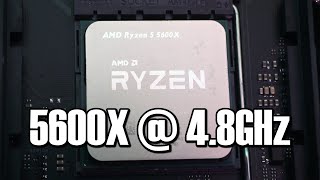 Ryzen 5 5600X Review  Gaming Performance 48GHz Overclocking and Benchmarking [upl. by Celin102]