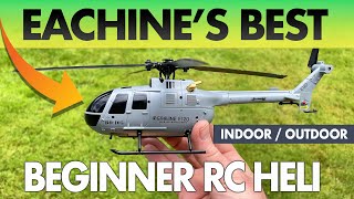 EACHINES BEST Beginner RC Heli  Eachine E120 Scale RC Helicopter with Optical Flow [upl. by Annawak716]