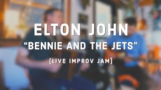 Elton John quotBennie and the Jetsquot 1973 instrumental acoustic cover [upl. by Vookles]