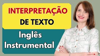 INTERPRETAÇÃO DE TEXTO  COM ÁUDIO E QUESTÕES inglesinstrumental [upl. by Acissev]