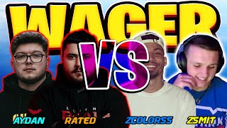 2V2 KILLRACE WAGER VS ZCOLORS amp ZSMIT w AYDAN [upl. by Hanshaw]