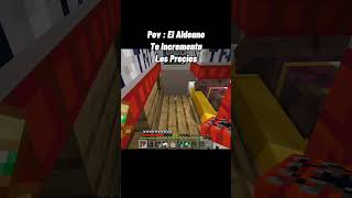 Una pequeña bromita al carero minecraft parati meme humor [upl. by Rosalia]