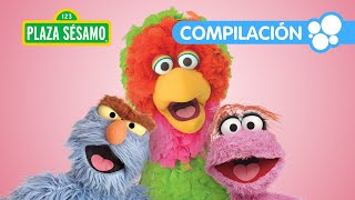 Plaza Sésamo Los mejores momentos de Lola Pancho y Abelardo  Compilación [upl. by Cori]