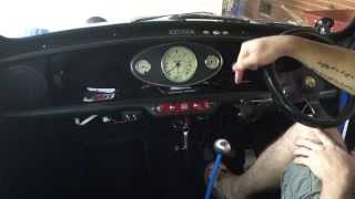 Classic Mini DIY  Battery Cable Install [upl. by Alemat]