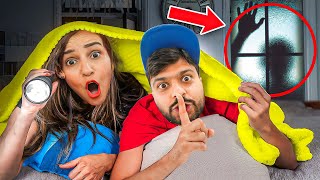 We caught a GHOST on CAMERA in our NEW HOUSE😮 OMG [upl. by Hedelman]