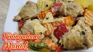 Pininyahang Manok • Creamy Pineapple Chicken [upl. by Ylrae]