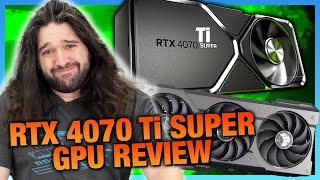 NVIDIA GeForce RTX 4070 Ti Super GPU Review amp Benchmarks Power Efficiency amp Gaming [upl. by Aicirtan]