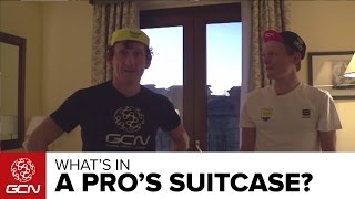 Whats In A Pro Cyclists Suitcase [upl. by Hamish]