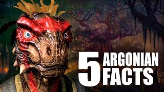 Skyrim  5 Argonian Facts  Elder Scrolls Lore [upl. by Vizzone]