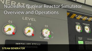 Nucleares Nuclear Reactor Simulator Overview and Operations [upl. by Anuqahs884]