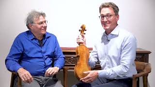 An interview with Sam Zygmuntowicz on the Salabue Matsuda Stradivari violin [upl. by Oilenroc]