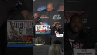 Quinton quotRampagequot Jackson Makes Fun Of Jon Jones😂 [upl. by Ert]