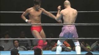 1993 09 21 Bas Rutten vs Ryushi Yanagisawa Pancrase Yes We Are Hybrid Wrestlers 1 [upl. by Orelu]