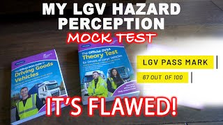 My LGV Hazard Perception Mock Test  Its Flawed [upl. by Cooperman]